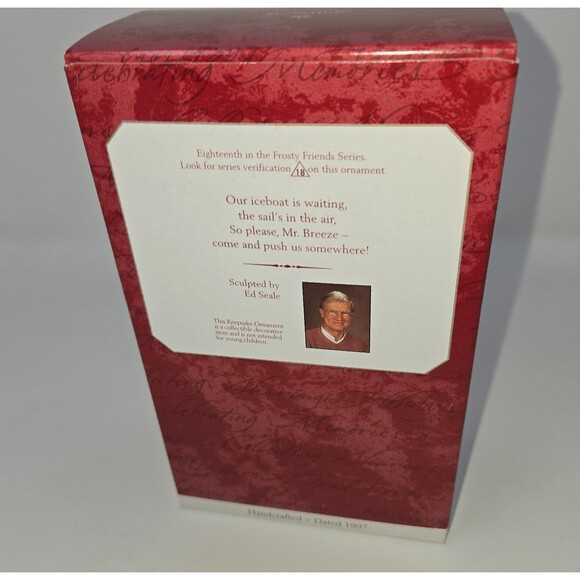 Hallmark Frosty Friends 17 Christmas Ornaments Mostly New in Box 1982-2007 - Picture 11 of 16